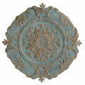 Kd Estanteria Blue European Medallion Wall Decor KD3717820